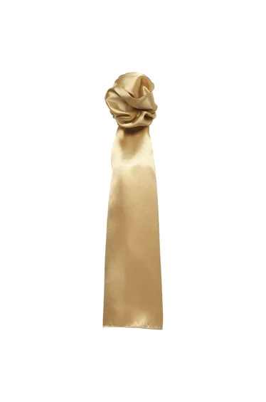 Premier Scarf - Ladies/Womens Plain Business Scarf - Gold