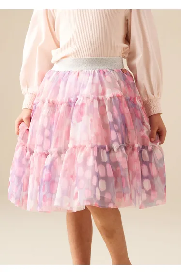 تنورة متعددة الألوان