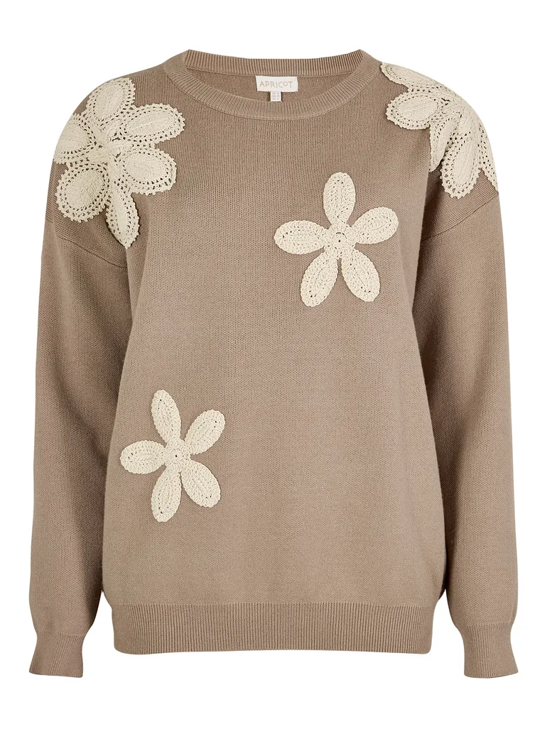 Crochet Daisies Jumper - 4