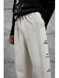 NOMARC Loose Striped Wide-Leg Joggers - 1
