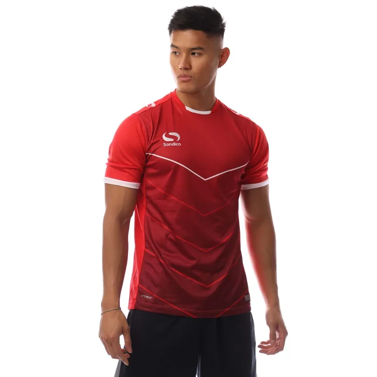 Men's Sondico Precision Pre Match Jersey in Red
