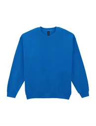 Gildan Womens/Ladies Heavy Blend Sweatshirt - Deep Royal Blue - 1