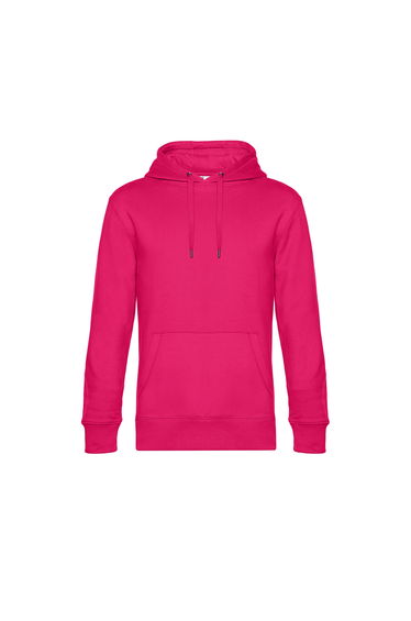 B&C Mens King Hoodie - Magenta Pink