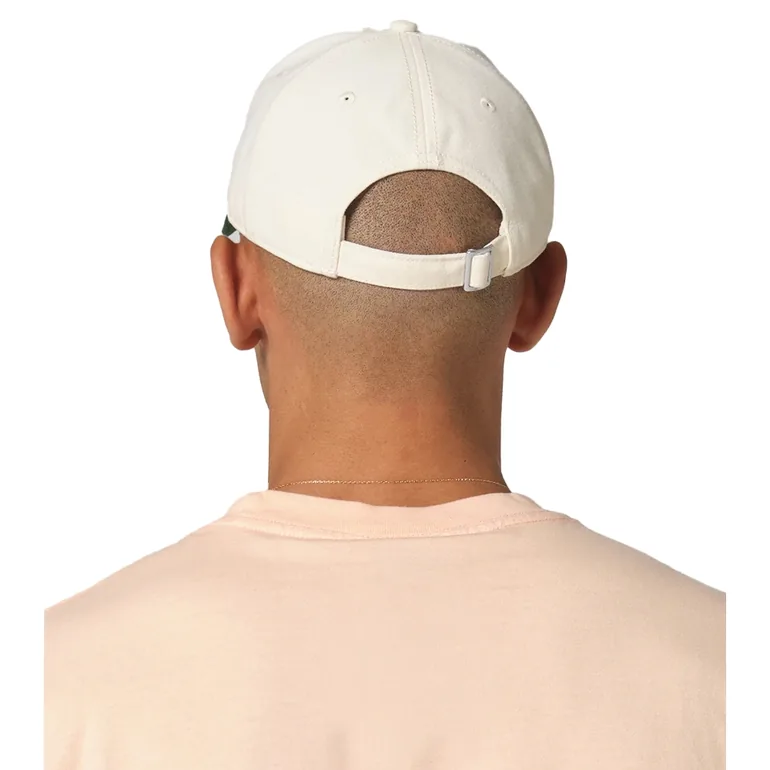Beechfield Leisure Contrast Peak Baseball Cap - Natural/Forest Green - 2