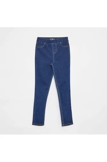 Plain jeggings BLUE