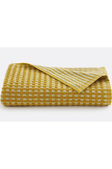 Granna Woven Bath Towel in Jacquard Towelling 500g