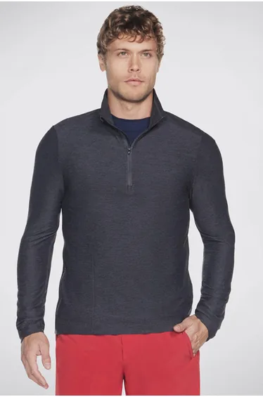 Godri All Day 1/4 Zip Bold Black