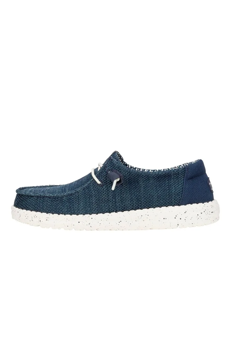 Wendy Stretch Sox Shoes Navy - 1