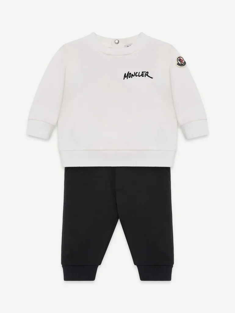 Moncler Enfant Baby Boys Logo Tracksuit in Navy