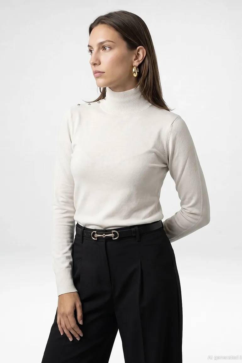 DILVIN Women's Knit Sweater - 2