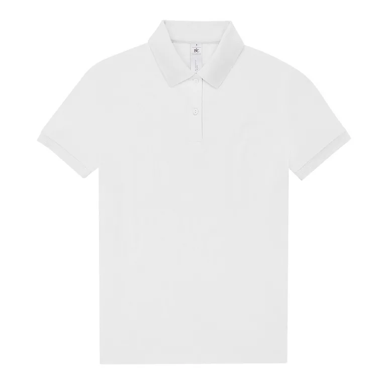 B&C Womens/Ladies My Polo Shirt - White
