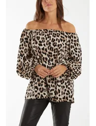 Leopard Print Blouse