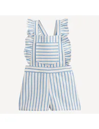 Striped Playsuit For Women, Romper For Babies
