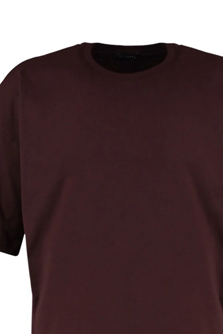 T-Shirt - Brown - Oversize - 7