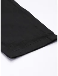 Men Black Slim Fit Solid Joggers - 5