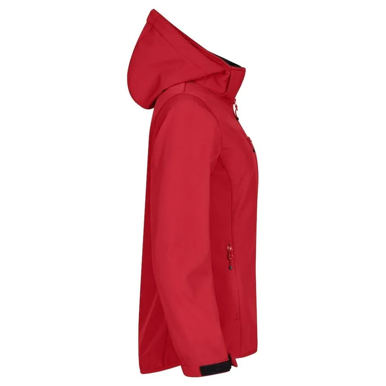 Clique Womens/Ladies Classic Soft Shell Jacket - Red - 2