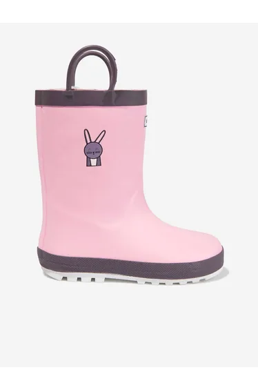 Girls Hop Rain Boots in Pink