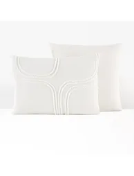 Massimo 100% Tufted Cotton Pillowcase - 1