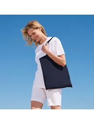 SOLS Awake Recycled Tote Bag - French Navy - 1