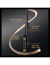 Max Factor Masterpiece Matte Liquid Eyeliner -01- Black, 1.7ml - 3