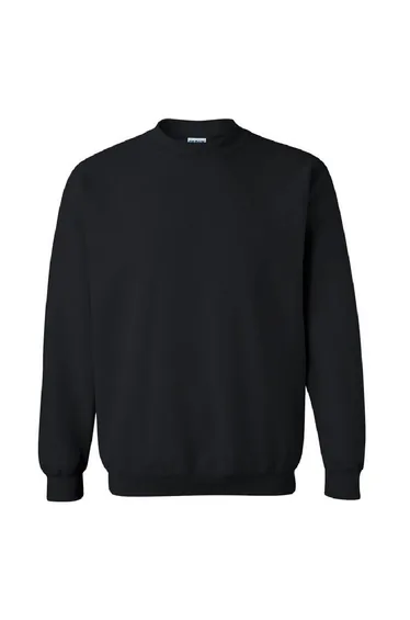 Gildan Childrens Unisex Heavy Blend Crewneck Sweatshirt - Black