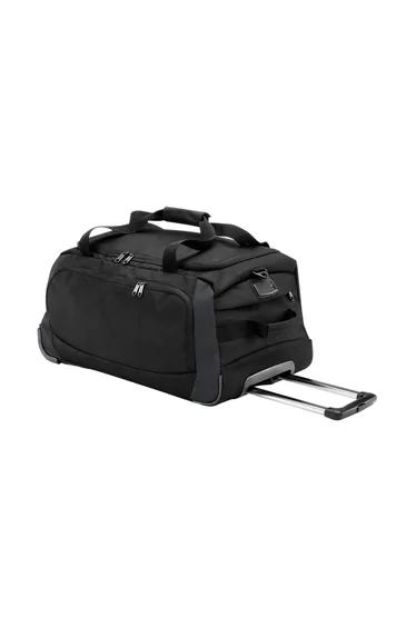 Quadra Tungsten Wheeled Duffel Bag - Black/Dark Graphite
