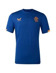 Castore Mens Rangers FC T-Shirt - Lapis Blue
