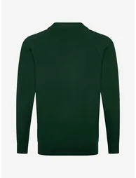 Zeco Kids School Knitted Cardigan in Green - 1
