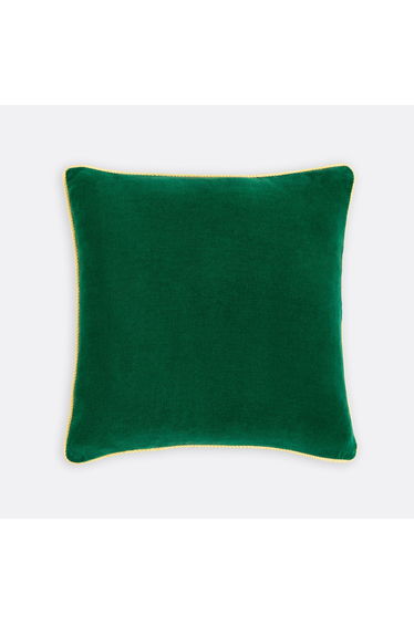 Gusali Square Two-Tone Cushion Cover 50x50cm in Velour