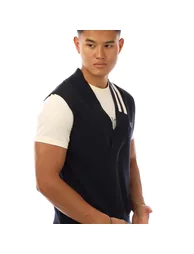 سترة فريد بيري كحلي محبوك بلا أكمام - 1