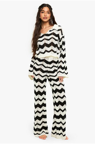 Crochet Patterned Trouser