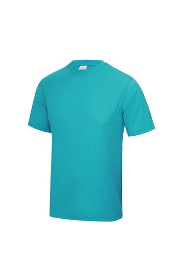 AWDis Just Cool Mens Performance Plain T-Shirt - Hawaiian Blue