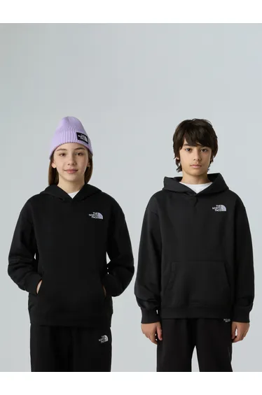 The North Face Kids Essential Oversized Hoodie in Black