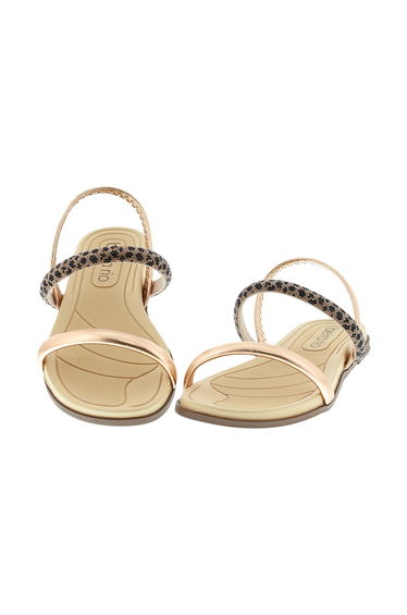 Cross Strap Flat Sandals