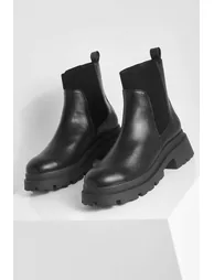 Chunky Sole Chelsea Boots - black - 2