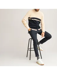 Organic Cotton Chinos in Slim Fit, Length 32'' - 1