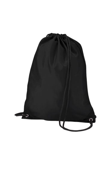 Quadra Drawstring Bag - Black