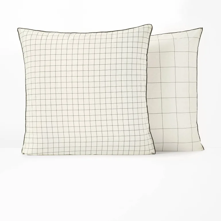 BASILE Washed Cotton Pillowcase