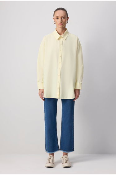RELAXED FIT POPLIN SHIRT
