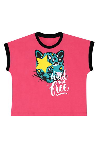Wild And Free Girl's T-shirt Shorts Set product thumbnail 4