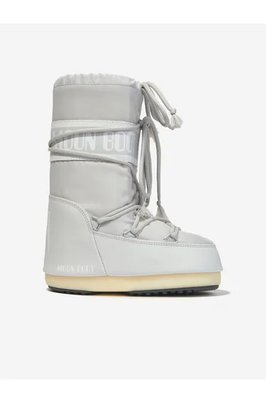 Kids Icon Nylon Snow Boots in Grey