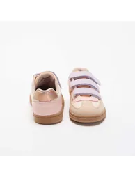 Multicolored Hook-and-Loop Sneakers BEIGE - 3