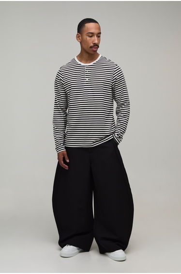 Barrell Fit Dart Tailored Look Trousers - black