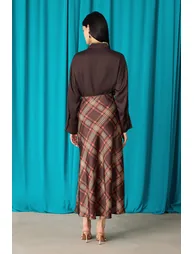 BASIC SATIN SKIRT - 3