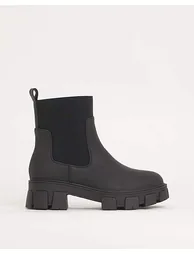 Lug Sole Chelsea Ankle Boot Extra Wide - 3