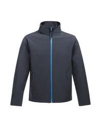 Regatta Mens Ablaze Printable Softshell Jacket - Navy/French Blue - 1