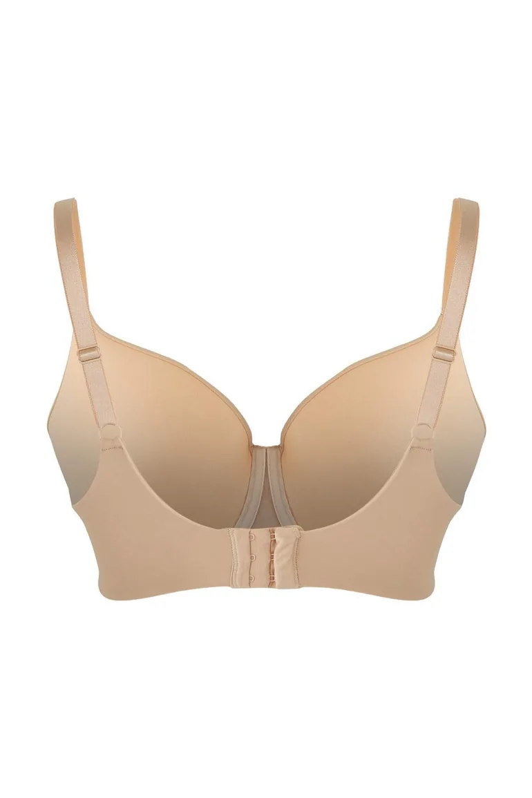 Skin-Covered Underwire Plus Size Bra - 4