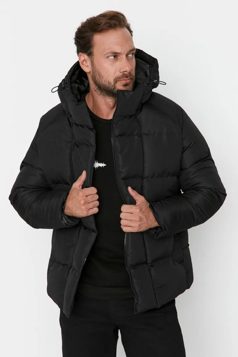 Winter Jacket - Black - Puffer