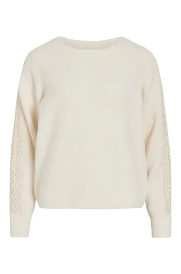 Openwork Long Sleeve Jumper