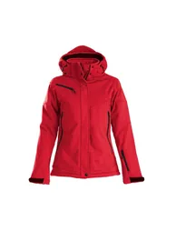 Printer Womens/Ladies Skeleton Soft Shell Jacket - Red - 2